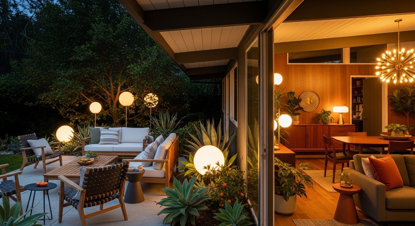 The Backyard Lounge Under the Eaves